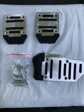 Astore 770000541956 Racing Sports Manual Car Brake Foot Anti-slip Pedal Aluminium Alloy And Pvc