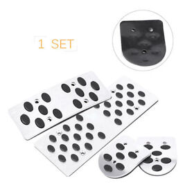 2078yf007 Auto Foot Rest Sti Mt Pedals Set Pads For Subaru Legacy Outback Forester Impreza