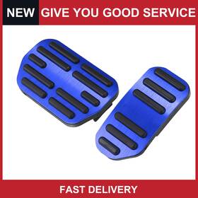 Automall Tech 726215610635 Pack Of 1 For Toyota Corolla Rav4 14-18 Blue Brake Foot Pedals Pad Kit Non-slip