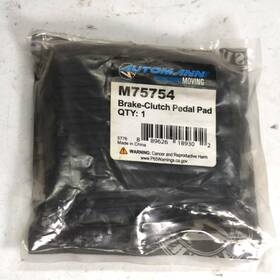 06-00754 Automann M75754 Assured Brake/clutch Pedal Pad Peterbilt Black