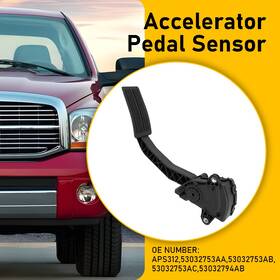 Tbcgq-05-06 Auxito Accelerator Pedal Position Sensor Coupe For 2005-2006 Dodge Ram 1500 2500 3500
