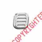 Bag-6003 Lokar Bag 6003 Billet Aluminum Dimmer Switch Cover Ball Milled Design Pad 815470005307