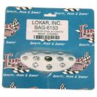 Bag-6153 Lokar Brake Pedal Pad Chromed Steel Chrome Plated 847087011419