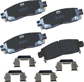 Sbc-883 Bendix Premium Sbc883 Ceramic Rear Brake Pads For Select Models Buick
