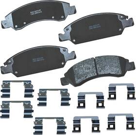 Sbc1363 Bendix Premium Ceramic Front Brake Pads For Select Models Of Cadillac