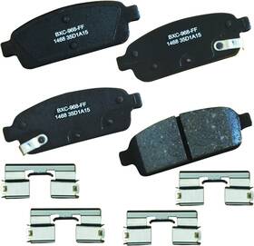 Sbc1468 Bendix Premium Ceramic Rear Brake Pads For Select Models Buick