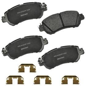 Sbc2324 Bendix Premium Ceramic Front Brake Pads For Nissan Kicks Metallic