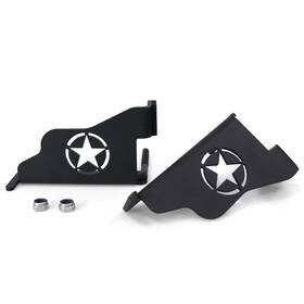 Bestaoo Bes2024020332sd08 2pcs Metal Foot Pegs Rest Pedal Door Hinge For Jeep Wrangler Tj 1997-2006