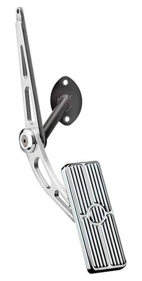 B199150 Billet Specialties Aluminum Cable Style Gas Pedal Assembly - Polished
