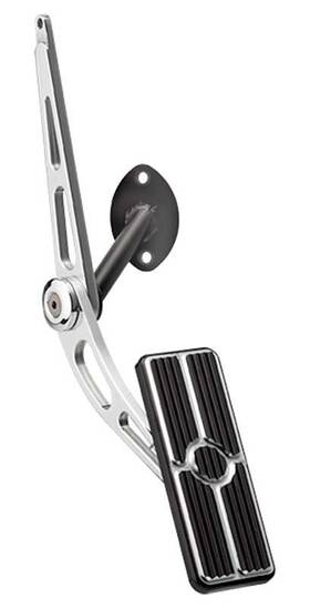 B199155 Billet Specialties Aluminum Cable Style Gas Pedal Assembly - Black