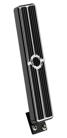 B199255 Billet Specialties 1955-58 Chevrolet Passenger Car Aluminum Floor Mount Gas Pedals Black