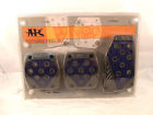 Blue Grey Universal Apc Transmission -slip Pedals Manual Foot