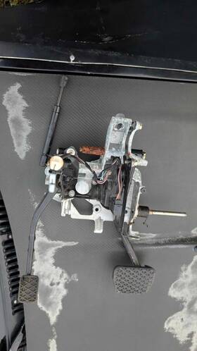 35511162008 Bmw 95-01 E38 7 Series Brake And Parking Lever Pedal Set Oem 740i 740il