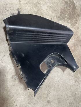 51438208319 Bmw 1997-2003 E39 5-series Left Front Drivers Dead Pedal Kick Panel Black Trim