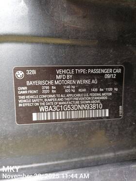 Bmw 546.bm1s15 Pedal Brake/clutch Oem 2015 328i 35 40 6 889 818