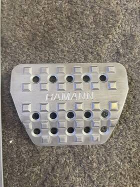 Hame46e90001 Bmw Hamann Brake Pedal And Footrest