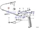 Bmw35411154022 Bmw Genuine Accelerator Pedal-bowden Cable