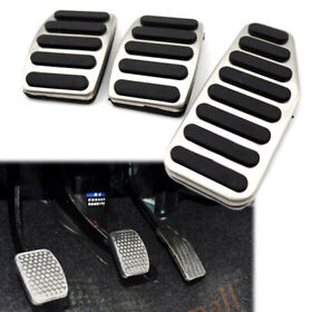 Brake Clutch Fuel Gas Pedal Foot Pads Cover For Suzuki Swift Jimny Mt