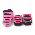 Brake Cover 3pcs Buckle Universal Pedals -slip Set Prices Manual Car Aluminum