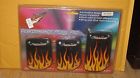 Brake Performance Unopened Pedal Flames Accelerator Clutch Pads Black