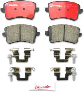 8k0698451b Brembo P85099n Premium Ceramic Rear Disc Brake Pad Set Audi Oe#