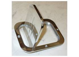 Brothers Trucks 090127157695 Bfdrectwith Billet Fuel Door-w/ Ball Milling-polished-rectangle