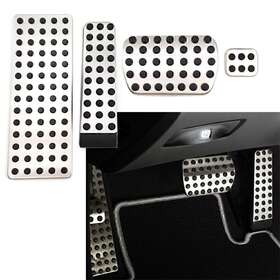 Bstore 211000370820 4pcs Car Foot Pedal Pad Cover Kit For Mercedes-benz E S Sl Slk W124 Cl Clk R Us