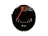 C5zf-9b309 Scott Drake Gauge Oil Pressure Black Face Orange Pointer Ford