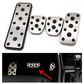 Car Foot Gas Brake Pedal Cover Kit For Subaru Legacy Outback Forester Impreza Xv