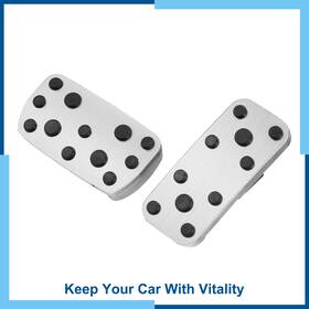 Carpopart 731618744573 1 Set Car Foot Pedal Pads Accelerator Gas Brake For Subaru Impreza Ge Gh