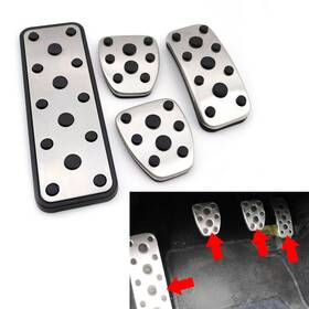 Cbdtimes 550737636138 Foot Gas Brake Pedals Cover Kit Fit Subaru Legacy Outback Xv Impreza Forester Us