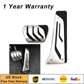 Cbdtimes 550745463191 For Bmw 1/2/3/4/5/6/7/8 Series Auto Foot Gas Brake Pedals Cover Kit 2pcs/set