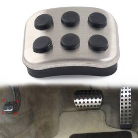 Cbdtimes 613654125106 Parking Brake Pedal Pad Cover For Mercedes Dodge Challenger Charger Magnum