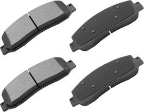 066595-5210-1646470174 Cciyu D1069 Ceramic Front Brake Pad Set Fit For 2005-2011 Ford F-250