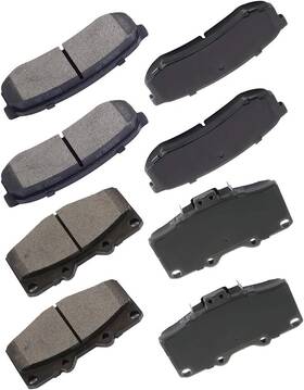 833760 Cciyu D410 D606 Front And Rear Professional Ceramic Brake Pads Set Fit For