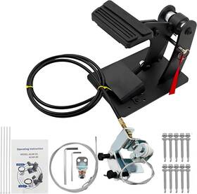 Acar-b1 Censeanku Universal Passenger Side Dual Brake Pedal Right Hand Drive Conversion Kit