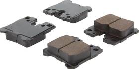 105.12830 Centric Parts 105-12830 Posi Quiet Premium Ceramic Rear Disc Brake Pad Set For