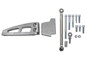 Hz-6422-pol Cfr Performance For Chevy Big Block Short Water Pump A/c Bracket Polished Finish Billet Aluminum