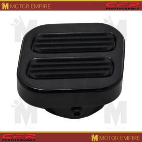 Hz-8514-pbk Cfr Performance Dimmer Switch Pad 1.75 X 1.5 Inch Black Aluminum Street Rod Style Non Slip