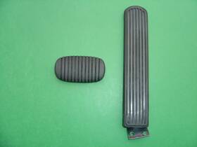 55c-9735k-auto Chevrolet 1955-1956-1957 Bel Air 210 150 Gas And Brake Pedal Pad Kit-2 Pieces-new