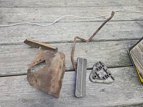 234.gm8c89 Chevrolet Truck 1967-72 Chevy Gmc Accelerator Gas Pedal W Mount Brackets Oem Gm C10 K10