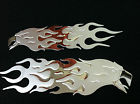 Chrome Mini Steel Subaru 3d Screaming Stainless Flame Eagle Saturn Emblem Cooper