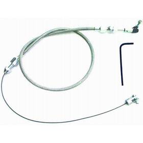 S6054 Cj Classics Stainless Steel Accelerator Cable Assembly 24 Inch