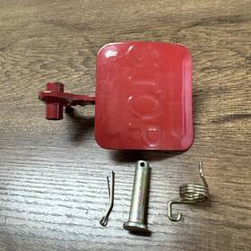 4311a-401001-0000 Coleman 21 Go Kart Ck100 Ck 100 S Stop Brake Pedal / Hardware Rare