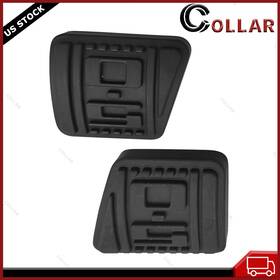 E0zz-2457 Collar Autoparts 2x Brake Clutch Pedal Rubber Pad Practical For Ford E150 250 1979-1993