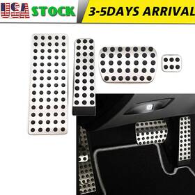 Comebestdealusa 211100486179 Gas Brake Rest Pedal Pad Cover Set Fit Mercedes-benz S E Sl Slk W124 Cl Clk G R