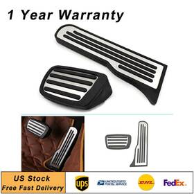 Comebuybestusa 510001236662 2pcs Car Foot Gas Brake Pedals Cover Kit For Chevrolet Camaro 2016 2017 2018 Usa