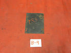 Cover Rear Tr3 Vgc Triumph Original Pedal