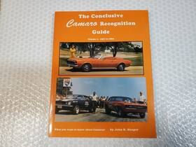 D&r Classic Automotive B00204 The Conclusive Camaro Recognition Guide Volume 1 1967-1969 Illustrations Bound