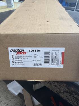 699-5101 Dayton 6695101 Accelerator Pedal New Old Stock Free Shipping